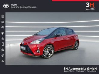 TOYOTA YARIS toyota-yaris-hybrid-5-turer-style-selection-red