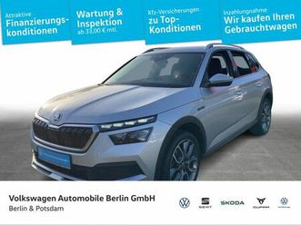 skoda kamiq 1.5 tsi scoutline dsg led navi ahk
