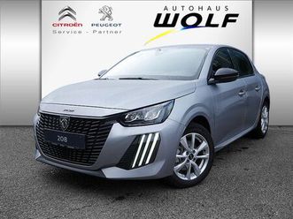 peugeot 208 1.2 hybrid 100 style klima pdc shz led