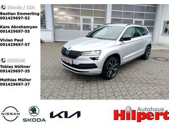 skoda karoq sportline 1.5 tsi 150ps ahk 360 shz kessy