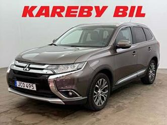 mitsubishi outlander 2.2 di-d 4wd aut business 7-sits kamera kampanj