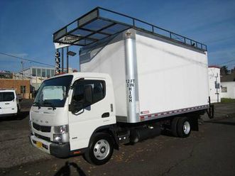 2017 mitsubishi fuso fe160 cargo box truck van **low miles**diesel**