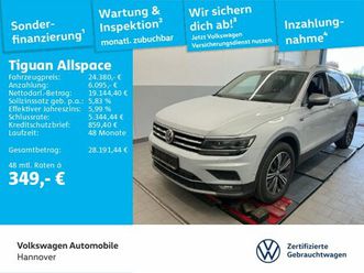 tiguan allspace 2.0 tsi dsg 4motion highline navi ahk 7sitzer kamera hud acc led shz pdc