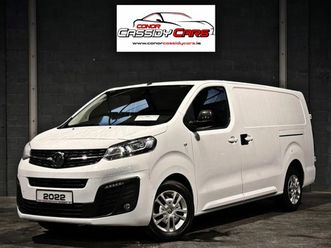 vauxhall vivaro l2h1 f2900 sportive // high spec /