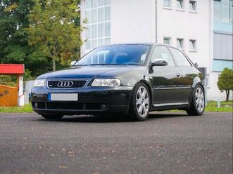 audi s3 8l - 1.8t quattro, schiebedach, soundanlage