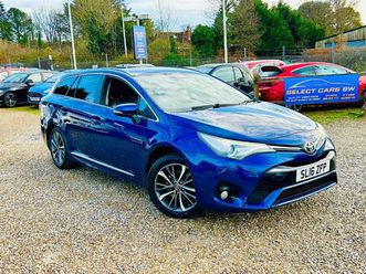 toyota avensis 1.6 d-4d business edition plus touring sports 5dr diesel manual euro 6 (start/stop) (112 bhp)