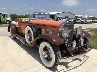 1931 cadillac v-12 (370a) boat tail speedster * coachbuilder production