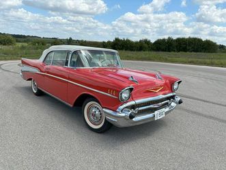 1957 chevrolet bel air convertible * correctly restored