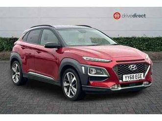 2018 hyundai kona 1.6 t-gdi premium gt suv 5dr petrol dct 4wd euro 6 (start/stop) (177 ps) suv petrol au...