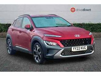2022 hyundai kona 1.0 t-gdi mhev premium suv 5dr petrol hybrid manual euro 6 (start/stop) (120 ps) suv h...