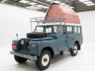 land rover series ii 109 dormobile '62 ch252a