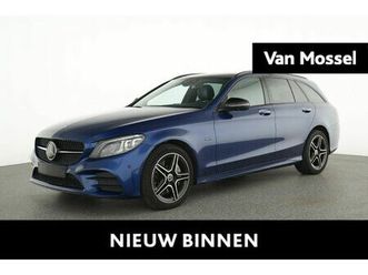 mercedes classe c 300 de estate amg line + night edition + pano + carplay + burmester + 1y used garantie