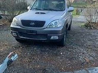 hyundai terracan 2.9 crdi boite manuelle 4x4 canton valais