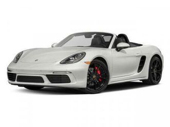 used 2017 porsche 718 boxster s