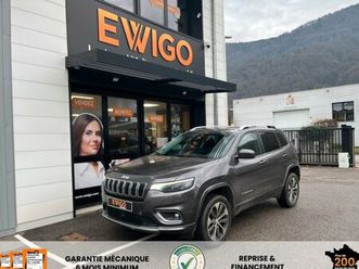 jeep cherokee 2.2 crd 4x4 195ch awd overland toit ouvrant panoramique apple carplay attelage