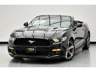 2017 ford mustang v6 cabriolet, super clean, excellent condition, gcc