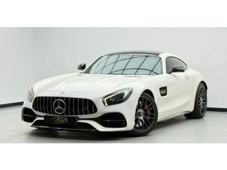 2018 mercedes amg gt c coupe 50th edition 1 of 500, warranty, full mb service history, gcc