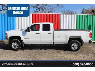 2018 chevrolet silverado 2500hd double cab long bed 4x4#w55
