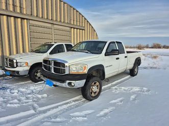 2006 & 2004 dodge ram 3500 4x4 diesel