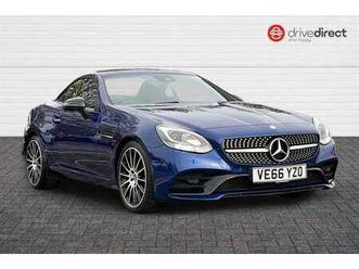 2016 - 2.0 slc300 amg line convertible 2dr petrol g-tronic euro 6 (start/stop) (245 ps)
