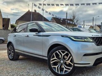 range rover velar 2.0 , 240ch . phase 2 . carnet d entretien et suivie complet+ reviser + garantie 12 mois + moteur a chaine