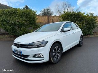 volkswagen polo vi 1.6 tdi 95ch bvm 5p confortline business . 1 ère main. clim. jalus. gps