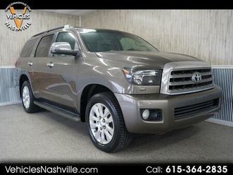 used 2011 toyota sequoia platinum