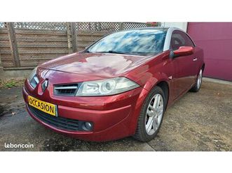 #payez en 4x cb# renault mégane ii coupé cabriolet 1.5 dci 106cv année 2009 2490
