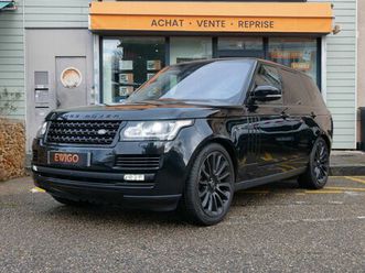 land rover range rover vogue 3.0 tdv6 swb bva8 4wd + entretiens land rover + 2nd main + attelage
