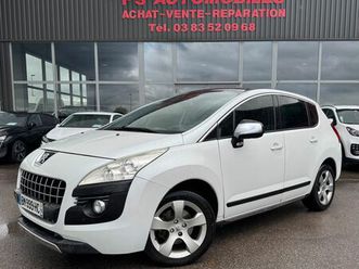 peugeot 3008 2.0 hdi 150cv allure / gps / climatisation / jantes alu / toit panoramique / 2011 / 207 743 kms