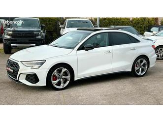 audi s3 berline 2,0 tfsi 310cv quattro s-tronic 7 virtual cockipt gps + toit + hifi b&o + radars