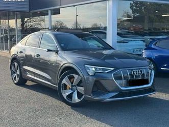 audi e-tron sportback échange possible