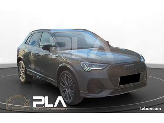 audi q3 ii 45 tfsi e 245 s line s tronic + camera 360° + acc + hifi sonos + att remorque