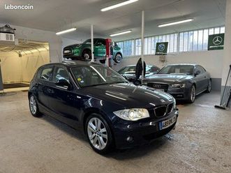 1e main bmw serie 118ia e87 130 ch pack sport - toit ouvr. - sièges sport - xénon - garantie 1 an - livraison possible