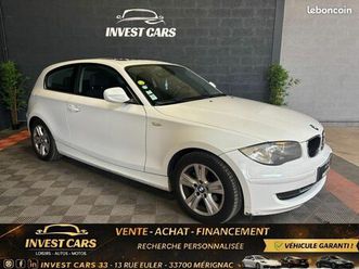 bmw serie 1 (e87) 118da 143ch confort bvm6 3p - garantie 6 mois minimum