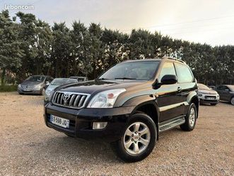 toyota land cruiser prado 4x4 3.0 d-4d 173 cv (kdj) boîte auto / full options/ toit ouvrant / cuir