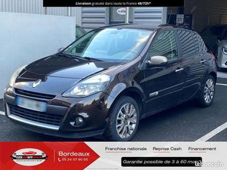 renault clio 1.5l dci 106 initial / cuir / entretien complet