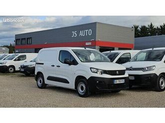 peugeot partner bluehdi 100ch pack asphalt connect carplay camera