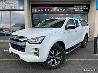 isuzu d-max n60 crew cab 1.9 164 ch 4x4 bva f - tva récupérable - garantie constructeur 10/2028 ou 100 000 km