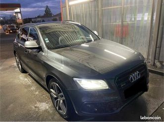 magnifique audi sq5 3.0 tdi v6 bi-turbo 313 ch, fap + vanne egr supprimée, tiptronic 8, pack carbone, bang & olufsen