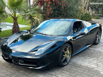 ferrari 458 spider v8 4.5 570 cv