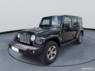 jeep wrangler unlimited 2.8 crd 200ch bva 4x4 sahara