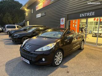 peugeot 207 cc 1.6 hdi feline 110ch faible kilometrage