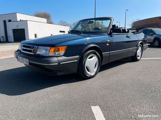 saab 900 cabriolet turbo s 185 cv boitier rouge