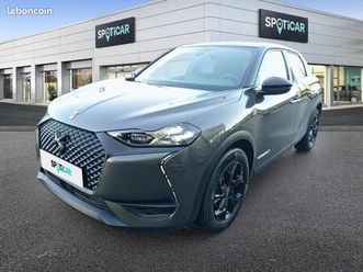 ds ds 3 crossback puretech 130ch performance line + automatique 7cv