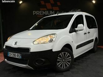 peugeot partner 1.6 hdi 92 cv allure 2 portes latérales ct ok 12/2027