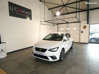 seat ibiza v (2) 1.0 ecotsi 95 ch urban bvm5 - 1°main - origine france - caméra - full led - apple carplay - tuner dab - jantes 16