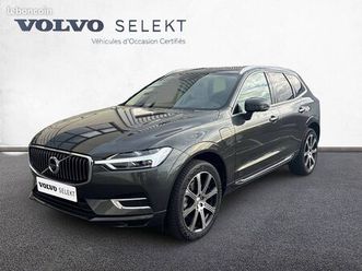 volvo xc60 t6 recharge awd 253 ch + 87 ch geartronic 8 inscription luxe