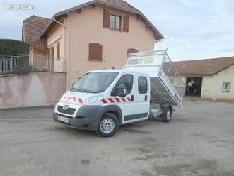 peugeot boxer benne double cabine 335 l3 2.2 hdi 130 confort - 7 places / rehausses ridelles