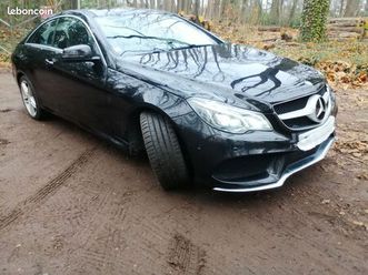 vend mercedes coupé classe e intérieur cuir boîte auto toit ouvrant finition amg